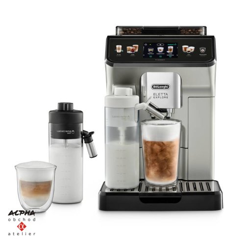 Espresso DeLonghi ECAM 450.65.S Eletta stříbrná
